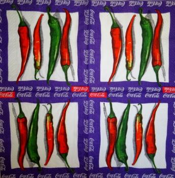 021 Coca Cola - 3-ply (purple)